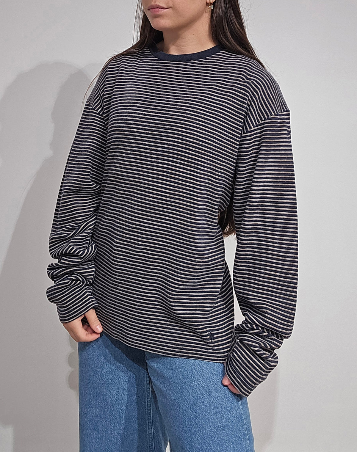 Pull léger à rayures - L