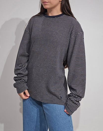Pull léger à rayures - L