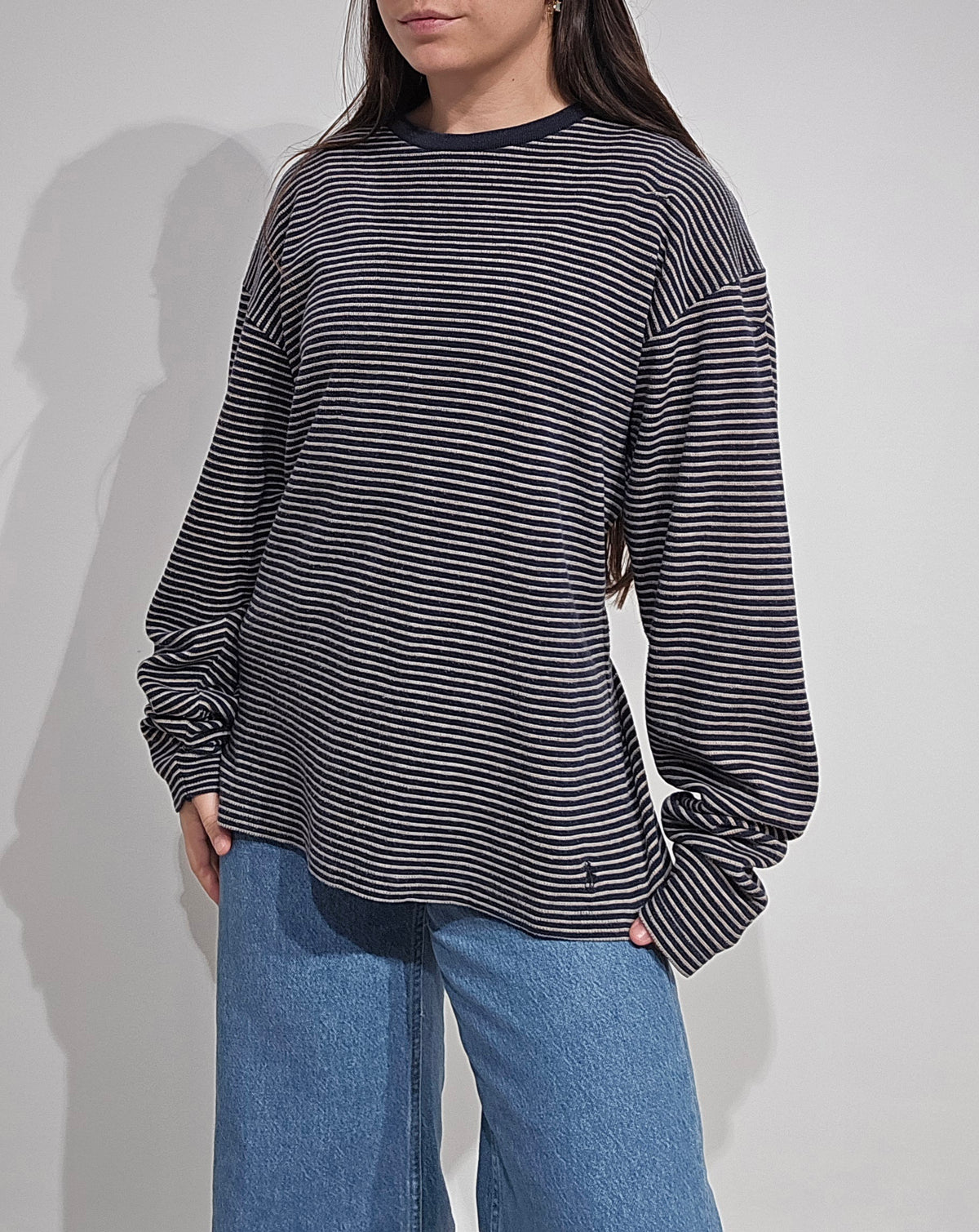 Pull léger à rayures - L