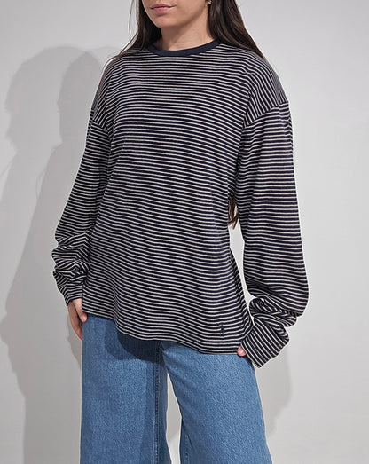 Pull léger à rayures - L