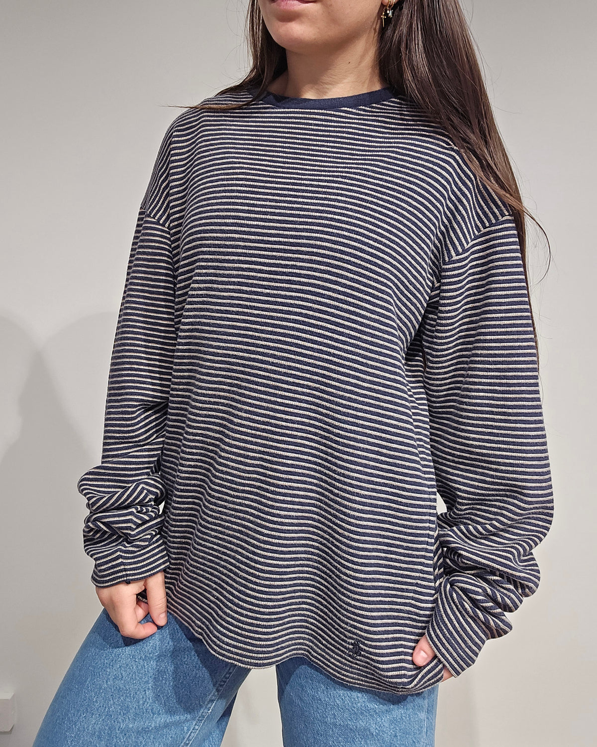 Pull léger à rayures - L