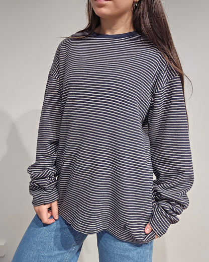 Pull léger à rayures - L