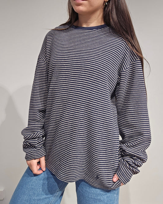 Pull léger à rayures - L