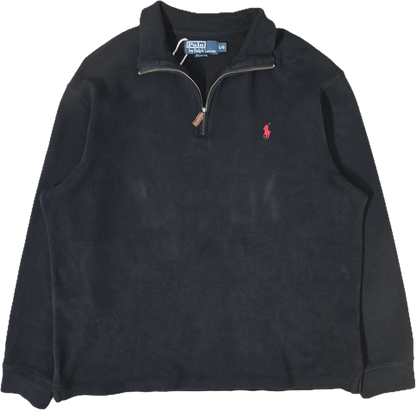 Pull camionneur en coton noir - XL