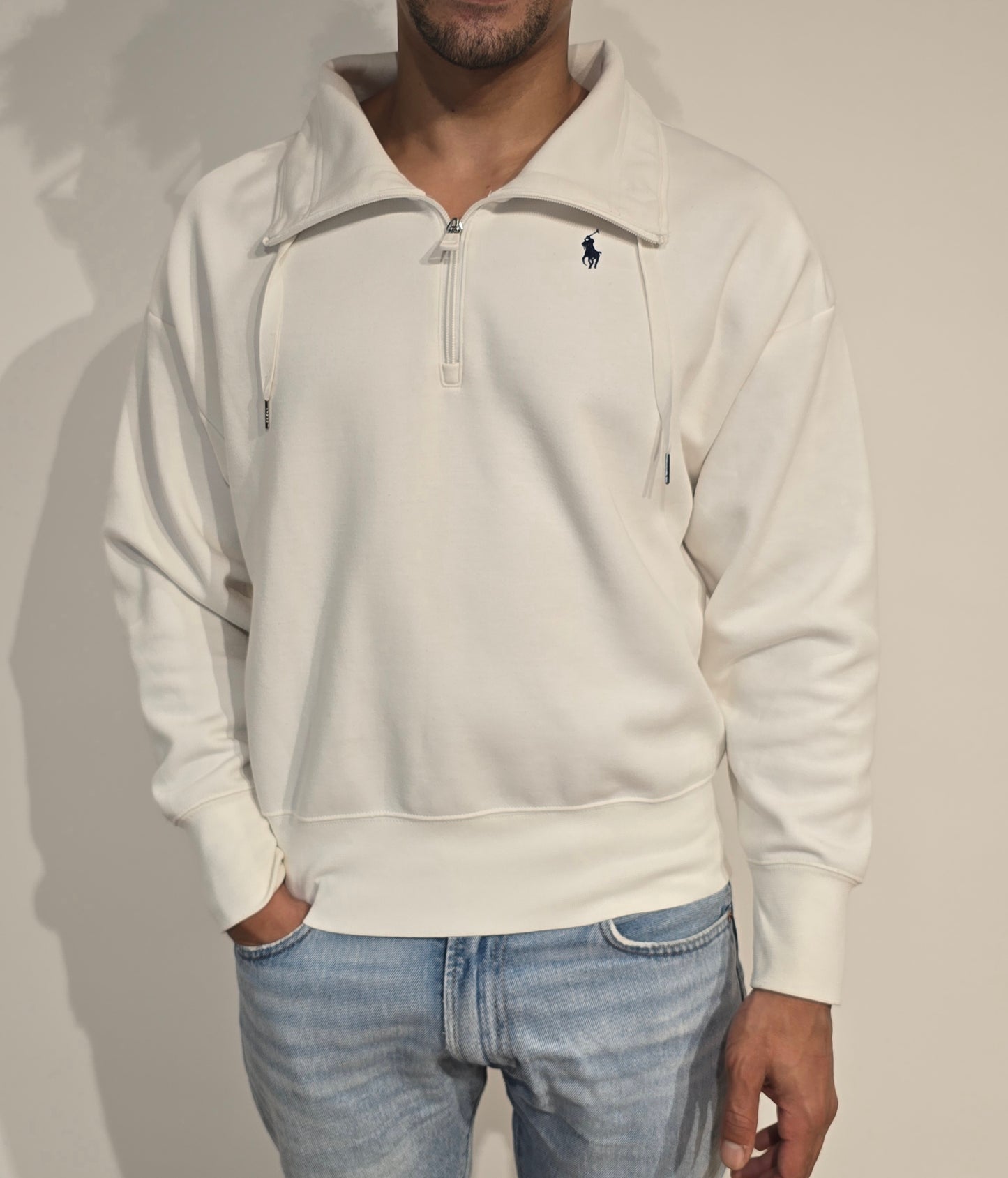 Pull camionneur blanc - XS