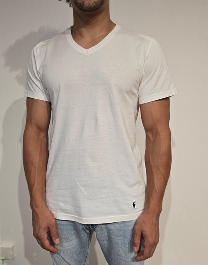 Tee-shirt blanc en coton - S