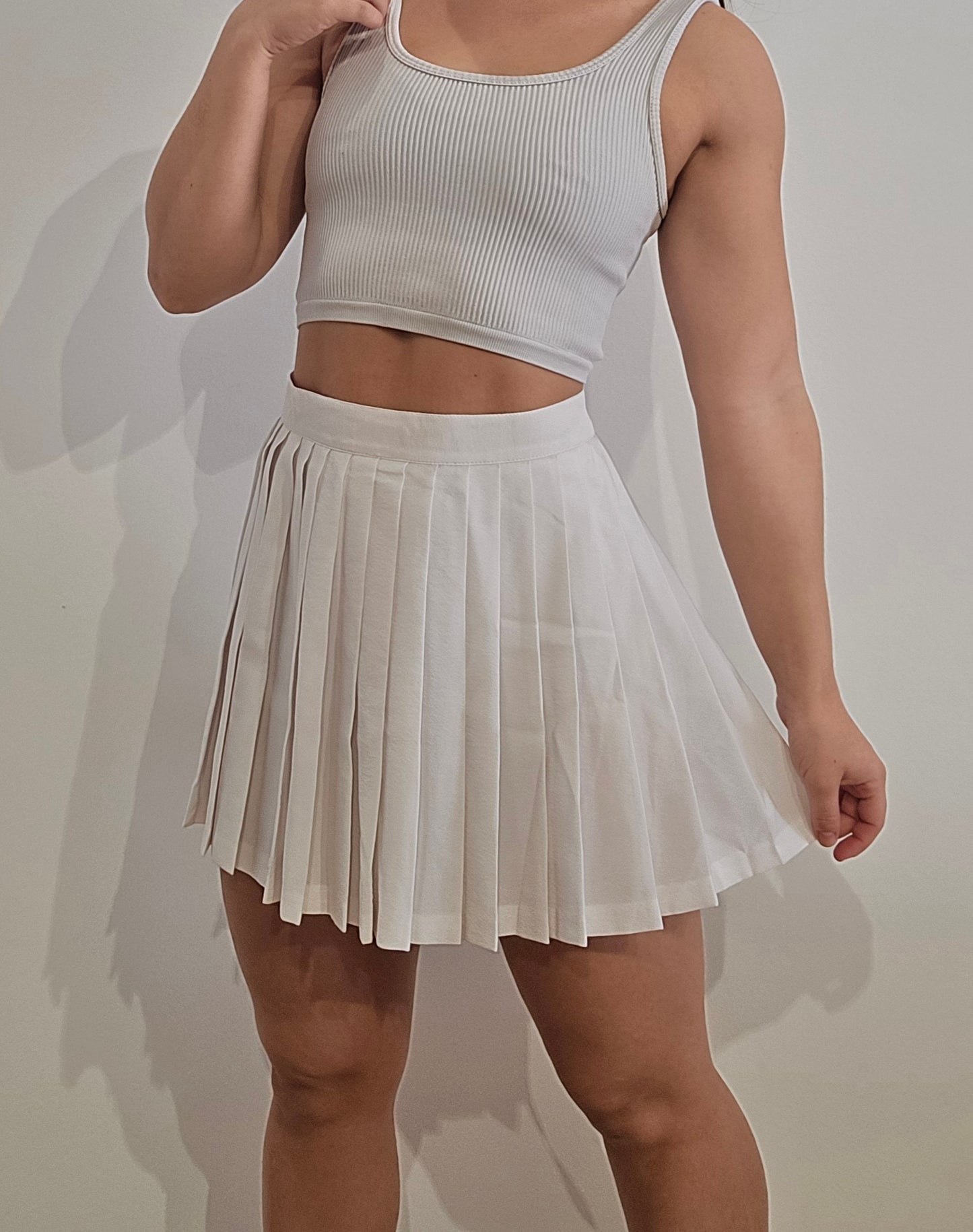 Jupe de tennis blanche - S