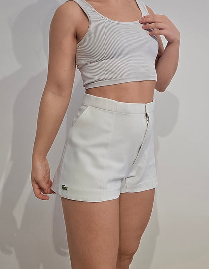 Short de tennis blanc - L