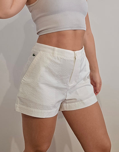 Short de tennis blanc - L