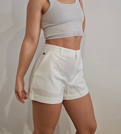 Short de tennis blanc - L