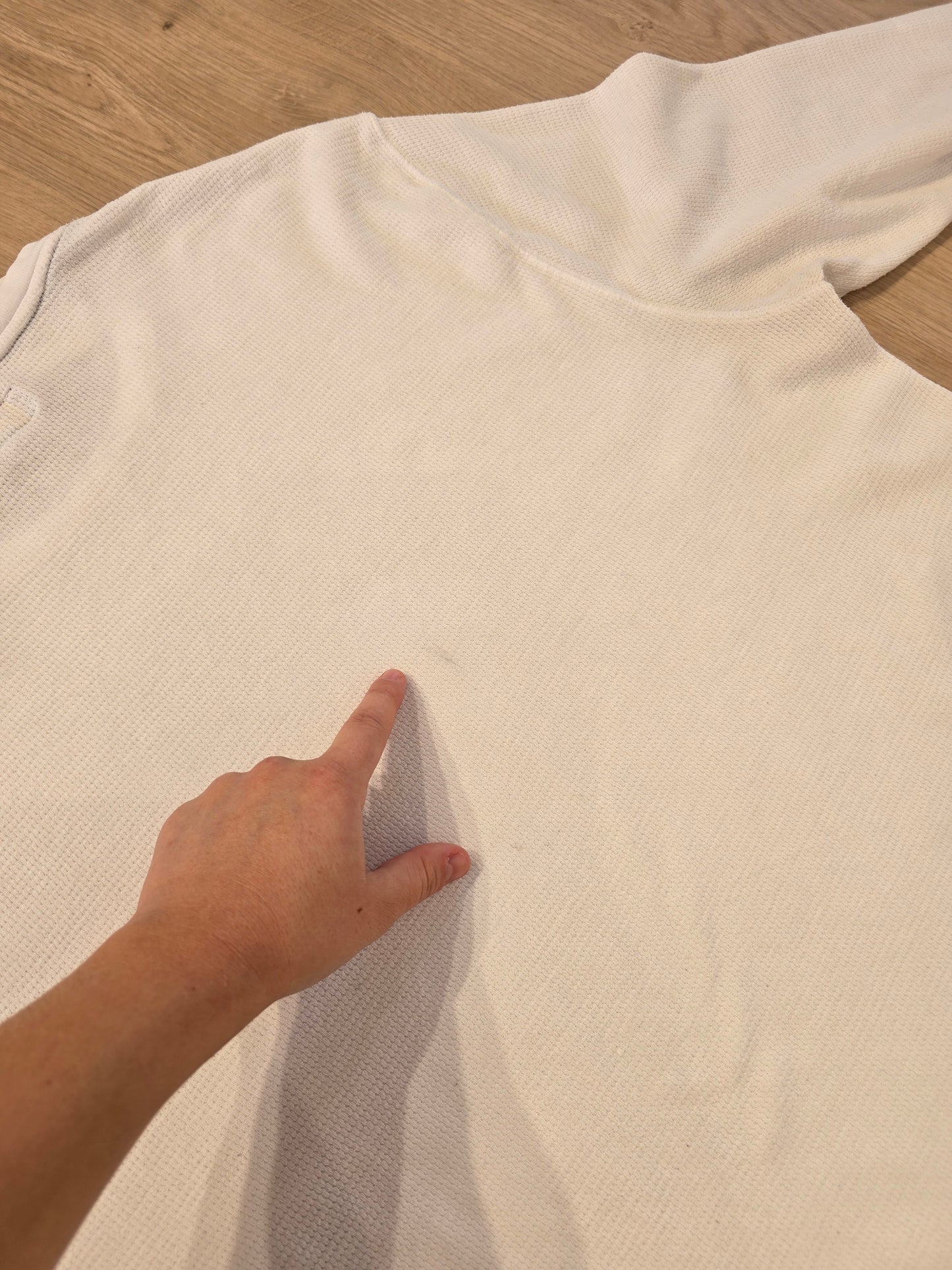 Pull léger en coton blanc - XL