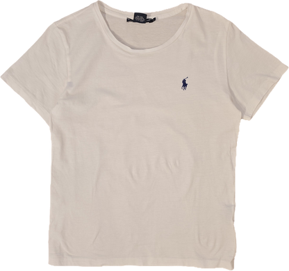 Tee-shirt blanc en coton - M