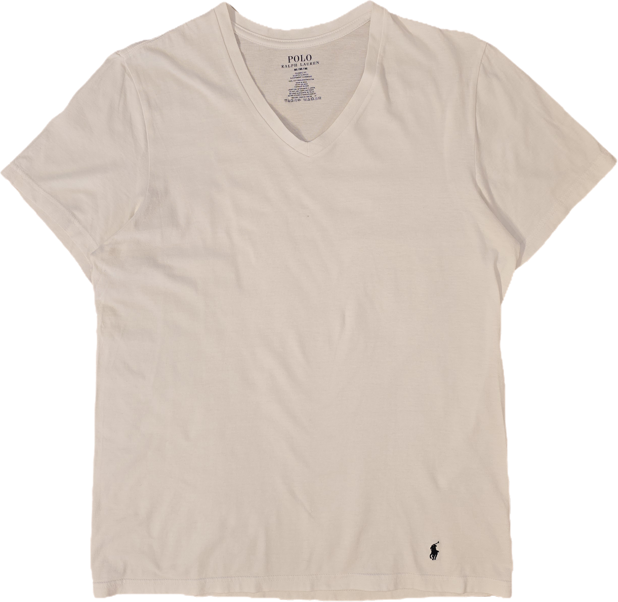 Tee-shirt blanc en coton - S