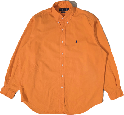 Chemise Blaire en coton orange - XL