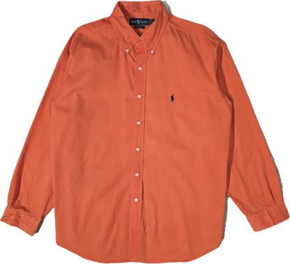 Chemise Blake en coton orange - XL