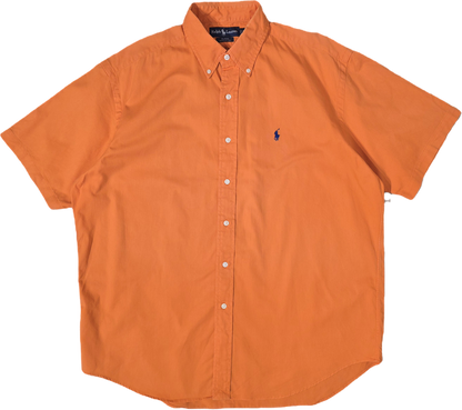 Chemise Blake en coton orange - XL