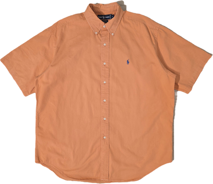 Chemise Blake en coton orange - L