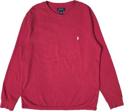Pull léger en coton rouge - L