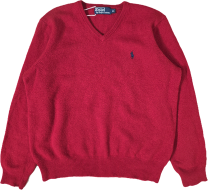 Pull en laine rouge - XS/S