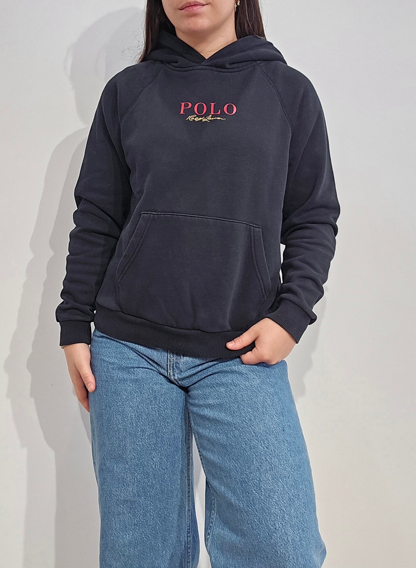 Sweat à capuche noir - XS/S