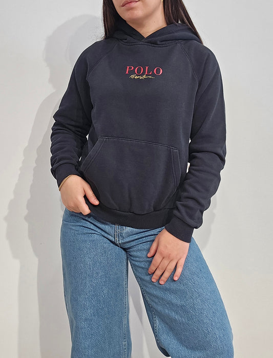 Sweat à capuche noir - XS/S