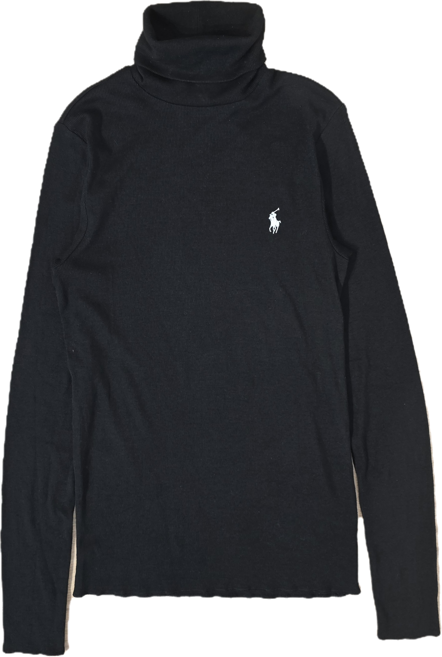 Pull col roulé noir - S/M