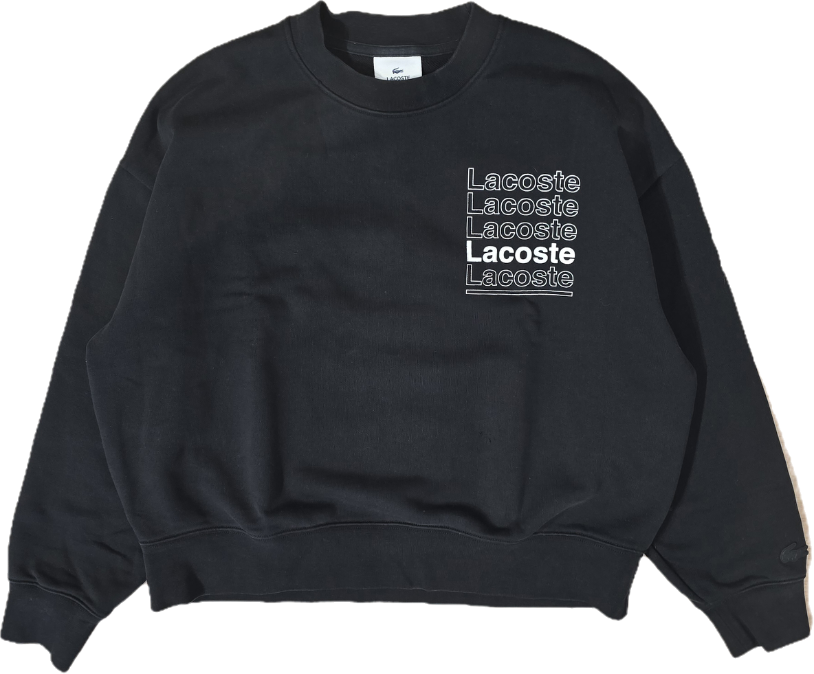 Pull col rond noir collection Live ! - M/L
