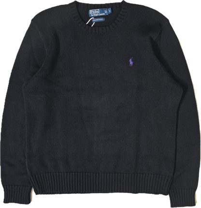 Pull en maille noir - L