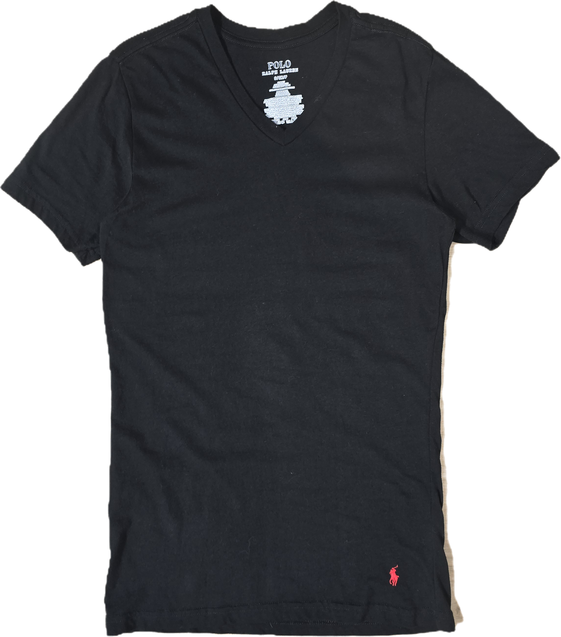 Tee-shirt silm fit en coton noir - S