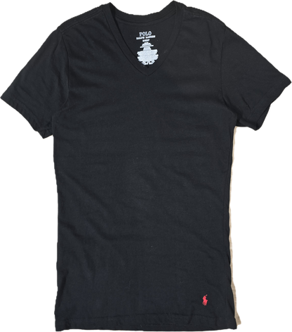 Tee-shirt silm fit en coton noir - S