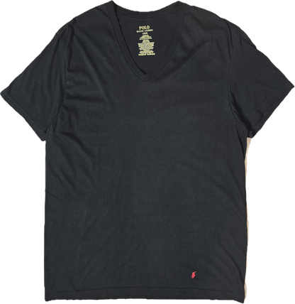 Tee-shirt classic fit en coton noir - L