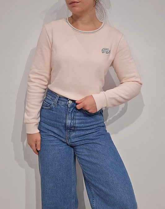 Sweat collection Live ! Rose pâle - XS