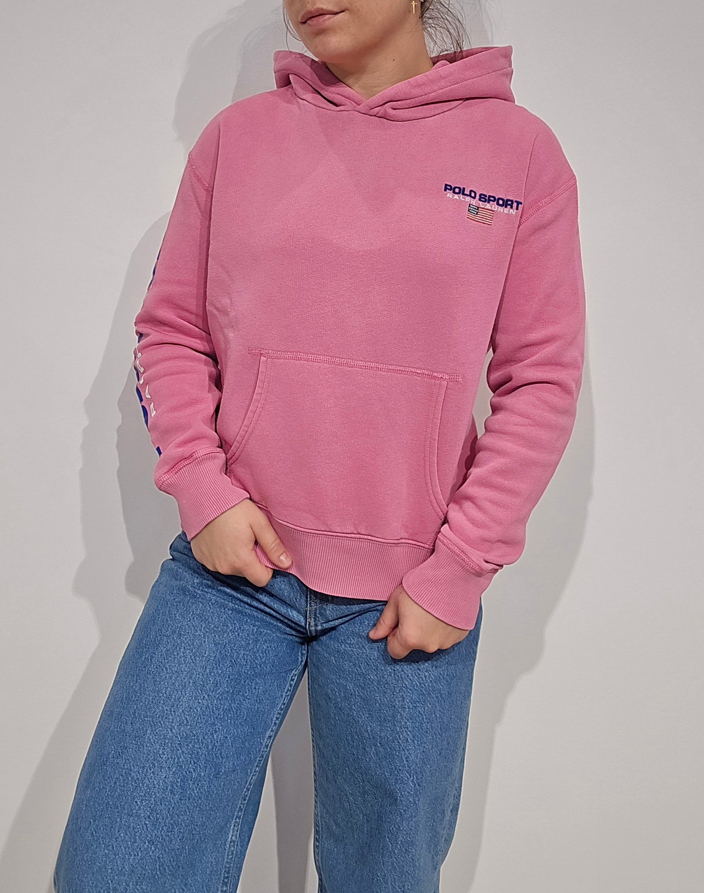 Sweat à capuche rose - XS/S