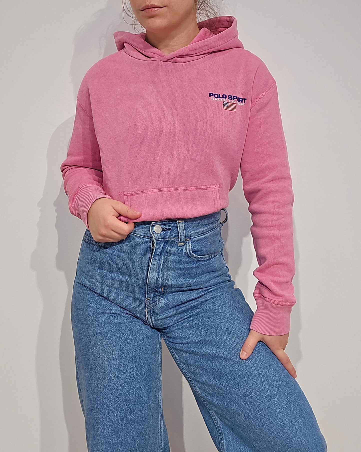 Sweat à capuche rose - XS/S