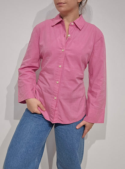 Chemise rose vintage - S