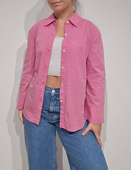 Chemise rose vintage - S