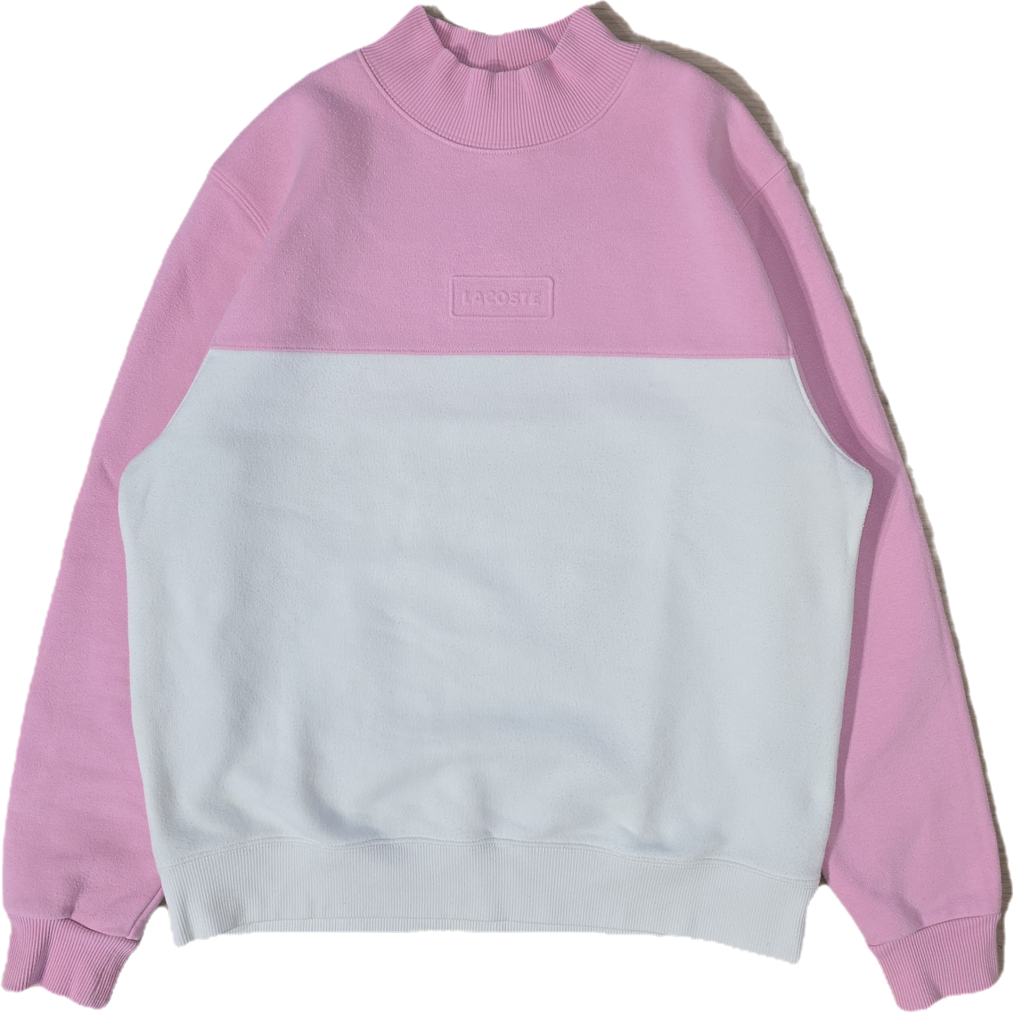 Pull blanc et rose collection Live ! - M