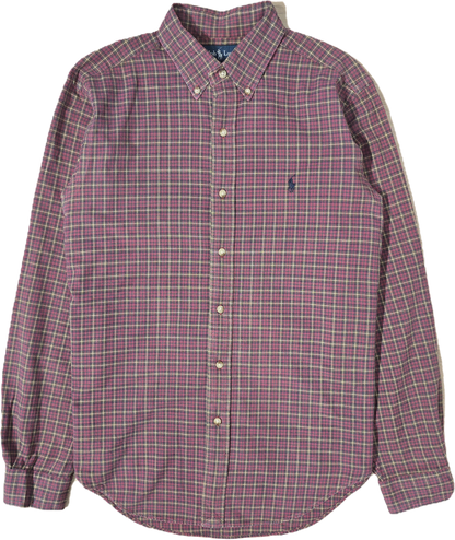 Chemise classic fit à carreaux - M/L
