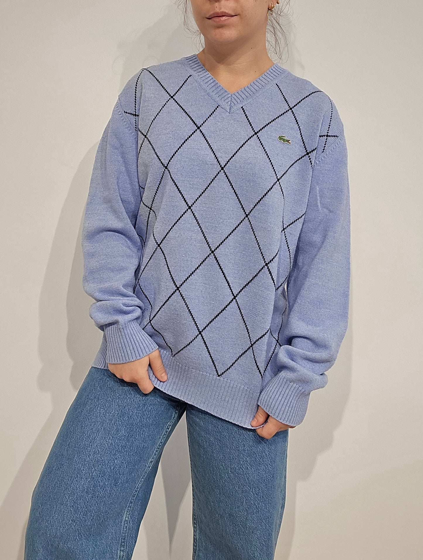 Pull bleu des années 90' - XL