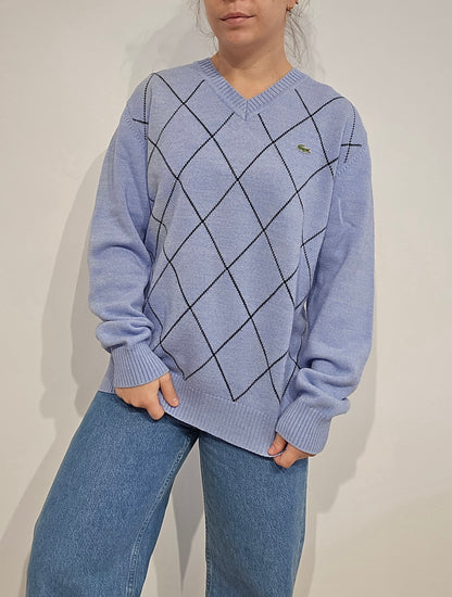 Pull bleu des années 90' - XL