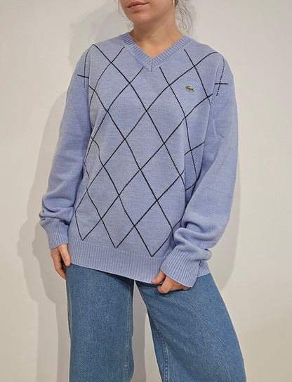 Pull bleu des années 90' - XL