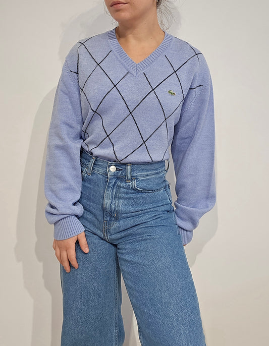 Pull bleu des années 90' - XL