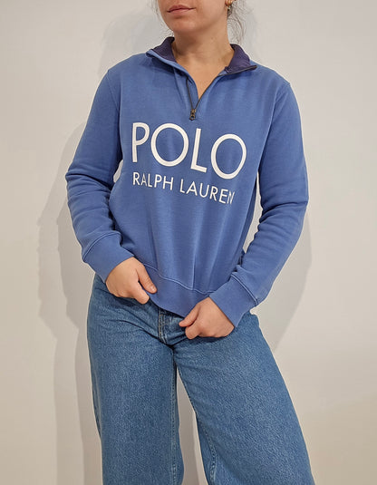 Pull camionneur bleu ciel - XS
