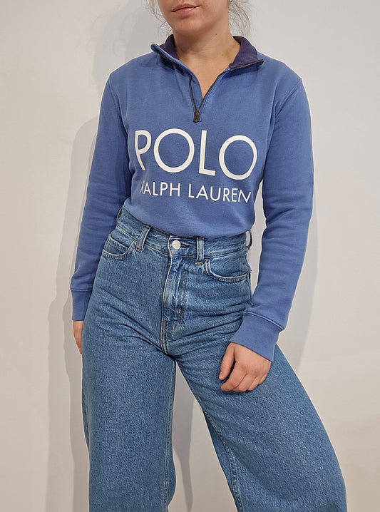 Pull camionneur bleu ciel - XS