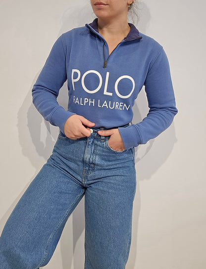 Pull camionneur bleu ciel - XS
