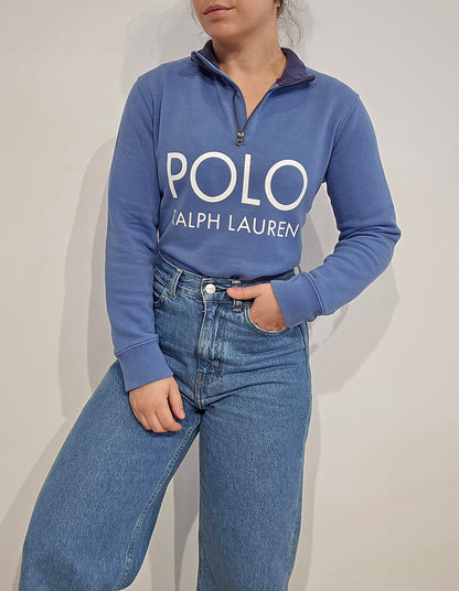 Pull camionneur bleu ciel - XS