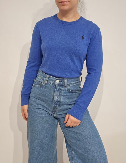 Pull simple bleu - XS