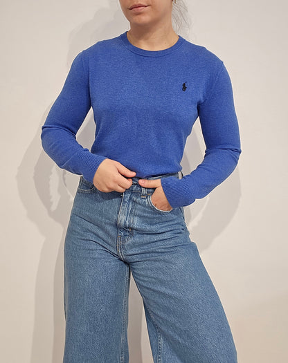 Pull simple bleu - XS