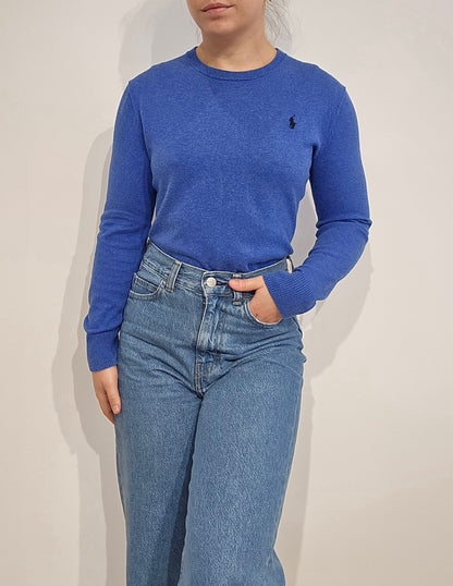 Pull simple bleu - XS