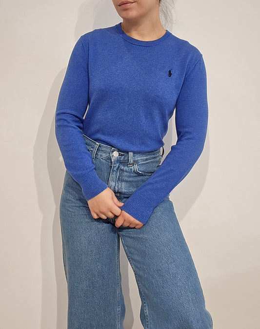 Pull simple bleu - XS